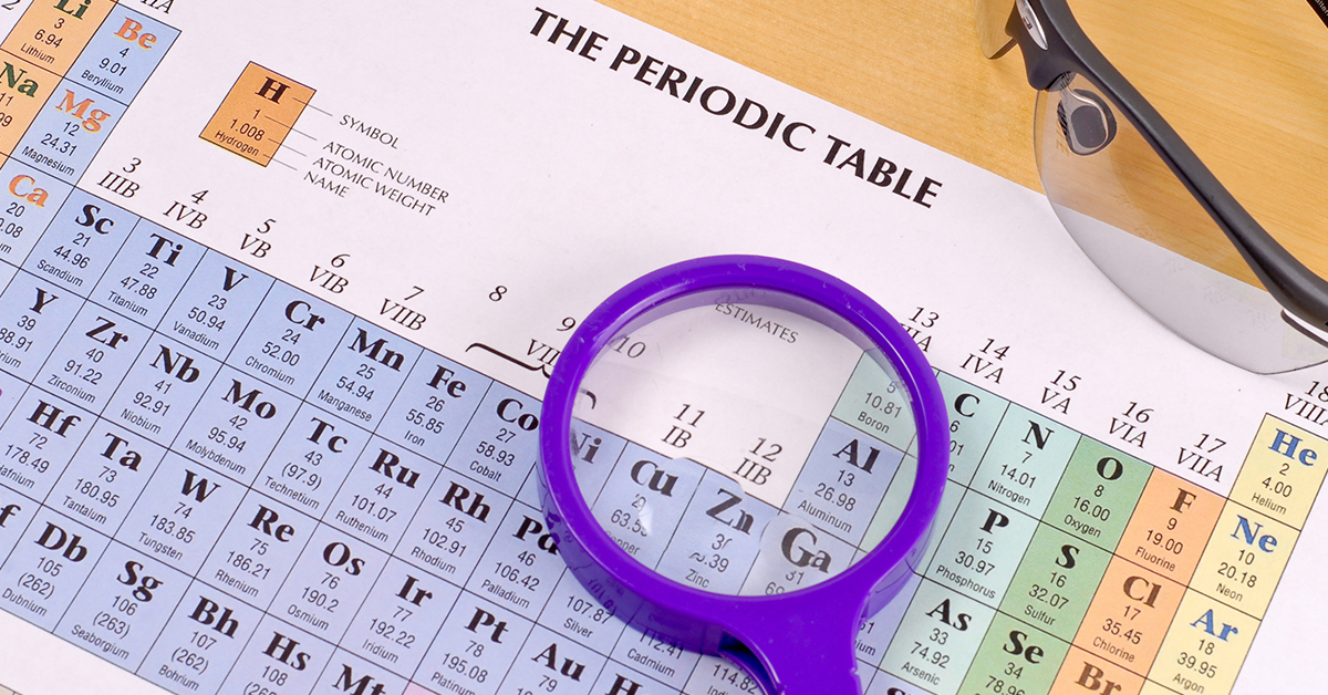 period table definition chemistry
